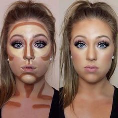 Several Important Tips on How To Contour for Real Life -   9 makeup Contour easy
 ideas