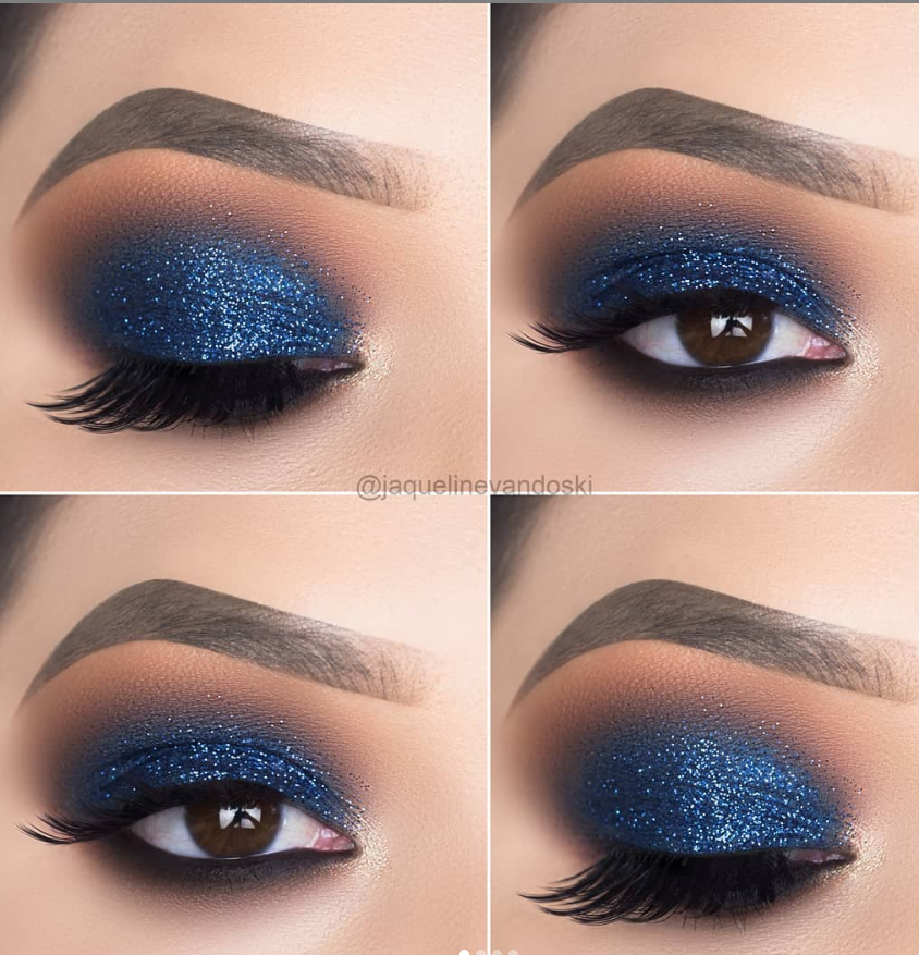 Easy Steps For Sexy Prom Eye Makeup Looks Ideas In 2019 -   10 makeup Easy blue
 ideas