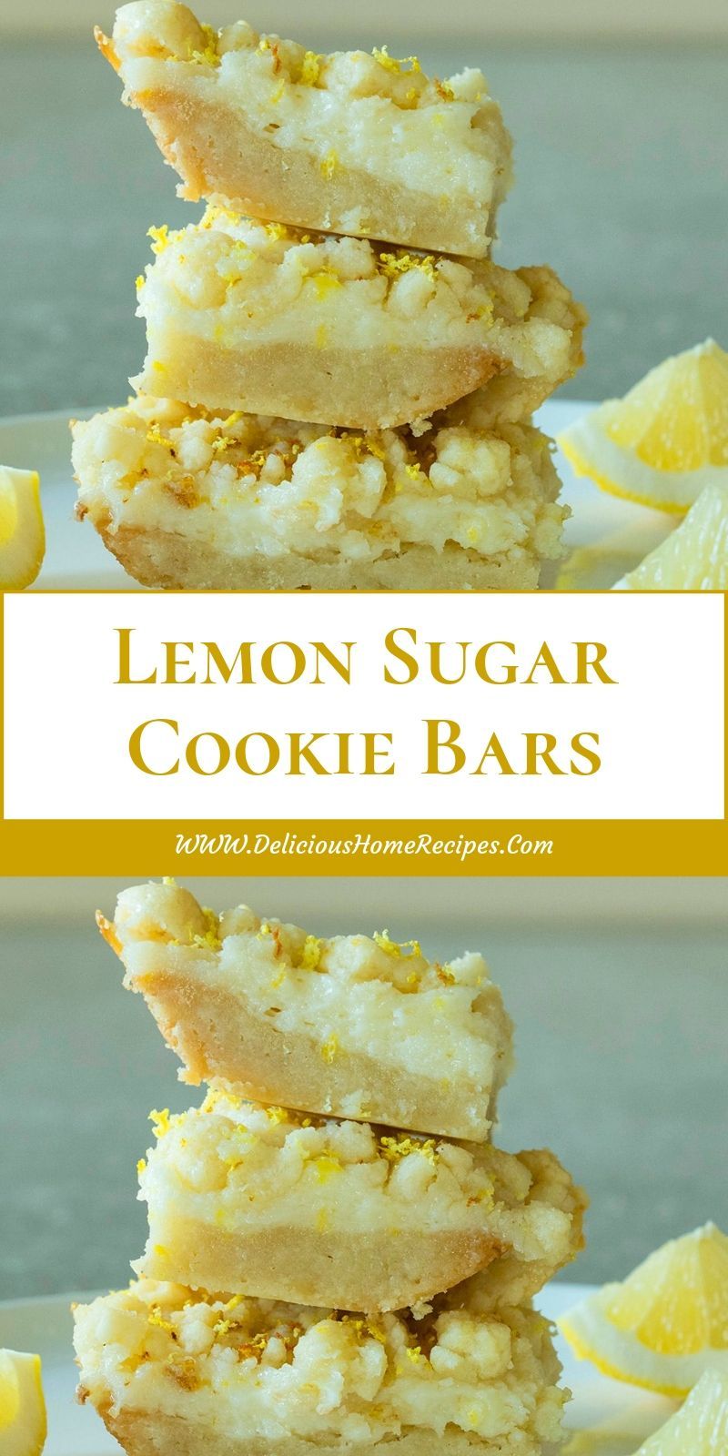 Lemon Sugar Cookie Bars -   11 desserts Lemon cooking ideas