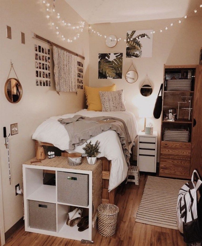 23 beautiful girls bedroom ideas for small rooms 00013 -   11 plants Room decor
 ideas