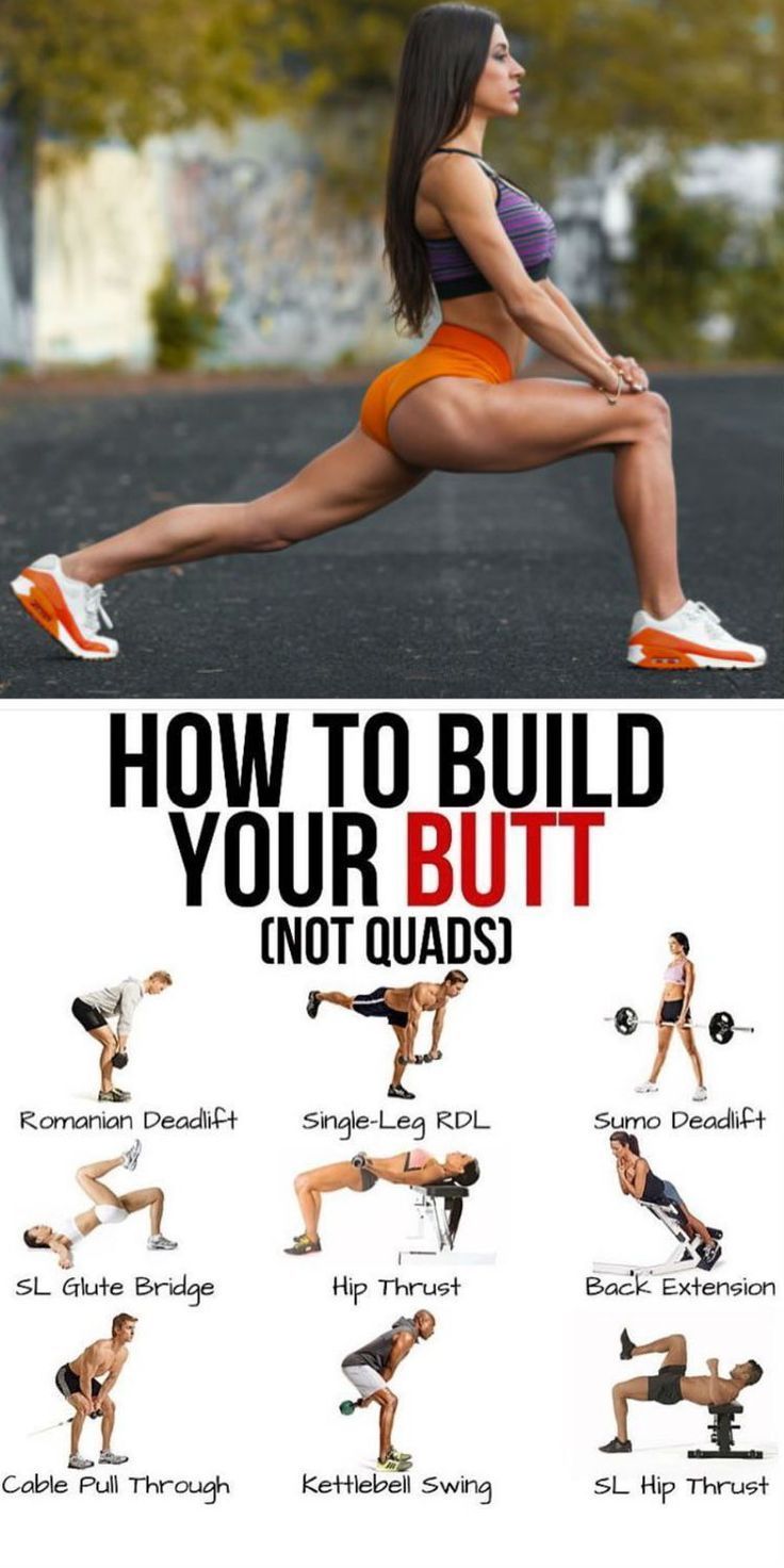 4 Moves For A Bigger Better Butt -   12 fitness Women glutes ideas