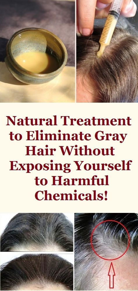 Natural Treatment to Eliminate Gray Hair Without Exposing Yourself to Harmful Chemicals! -   12 hair Gray night
 ideas