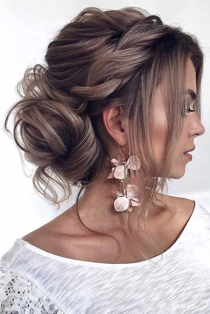 30 Great Ideas Of Wedding Updos For Long Hair -   12 hairstyles Bridesmaid elegant
 ideas