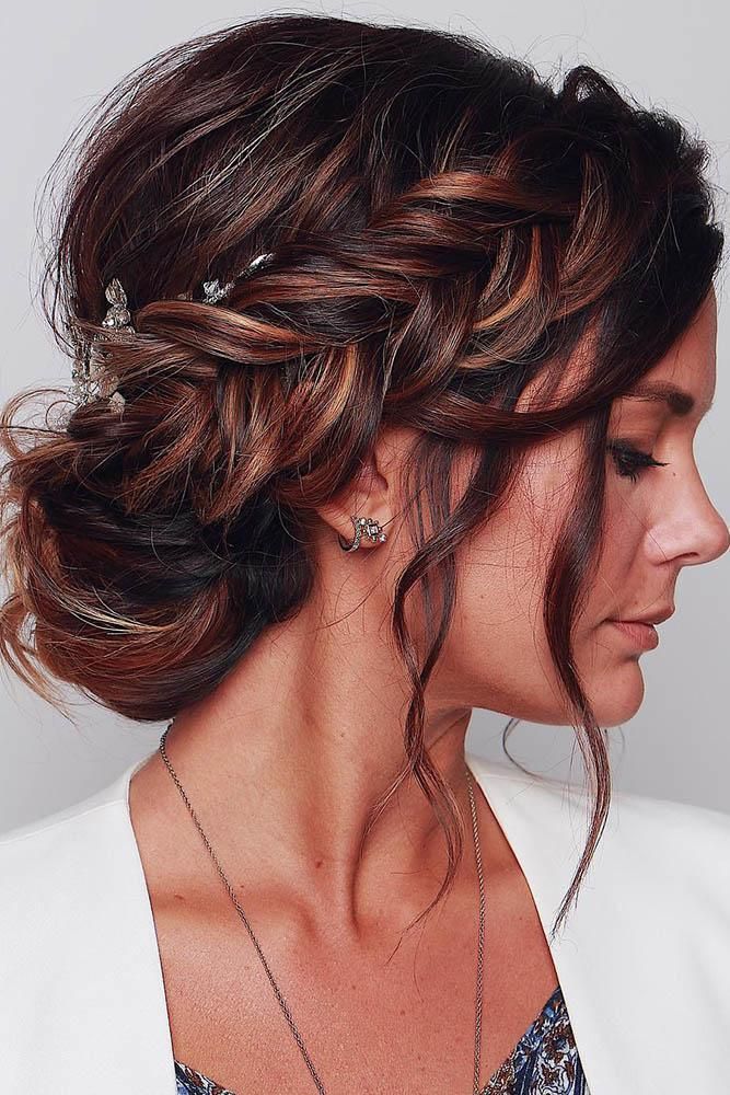 30 Wedding Hairstyles 2019 Ideas -   12 hairstyles Bridesmaid elegant
 ideas
