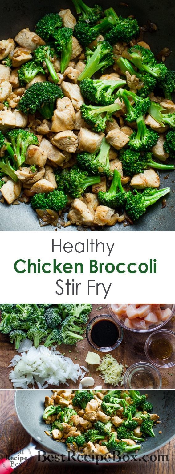 Healthy Chicken Breast and Broccoli Stir Fry -   12 healthy recipes Broccoli stir fry ideas