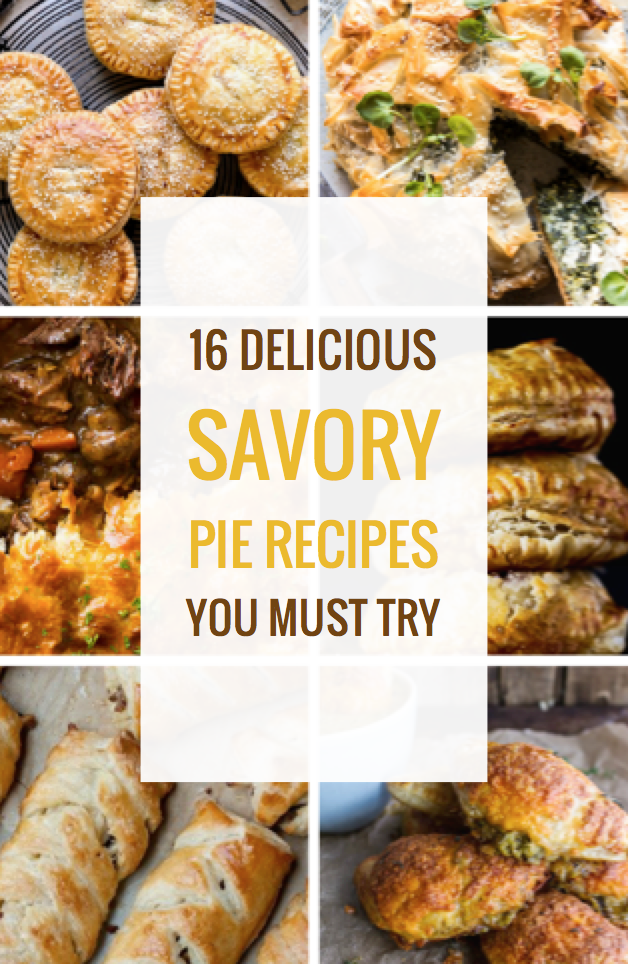 16 Delicious Savory Pies You Must Make -   12 holiday Recipes savory ideas