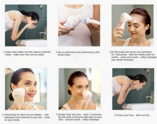 Facial Brush Benefits: Essential in a Skin Care Routine? -   12 skin care Illustration acne treatment
 ideas