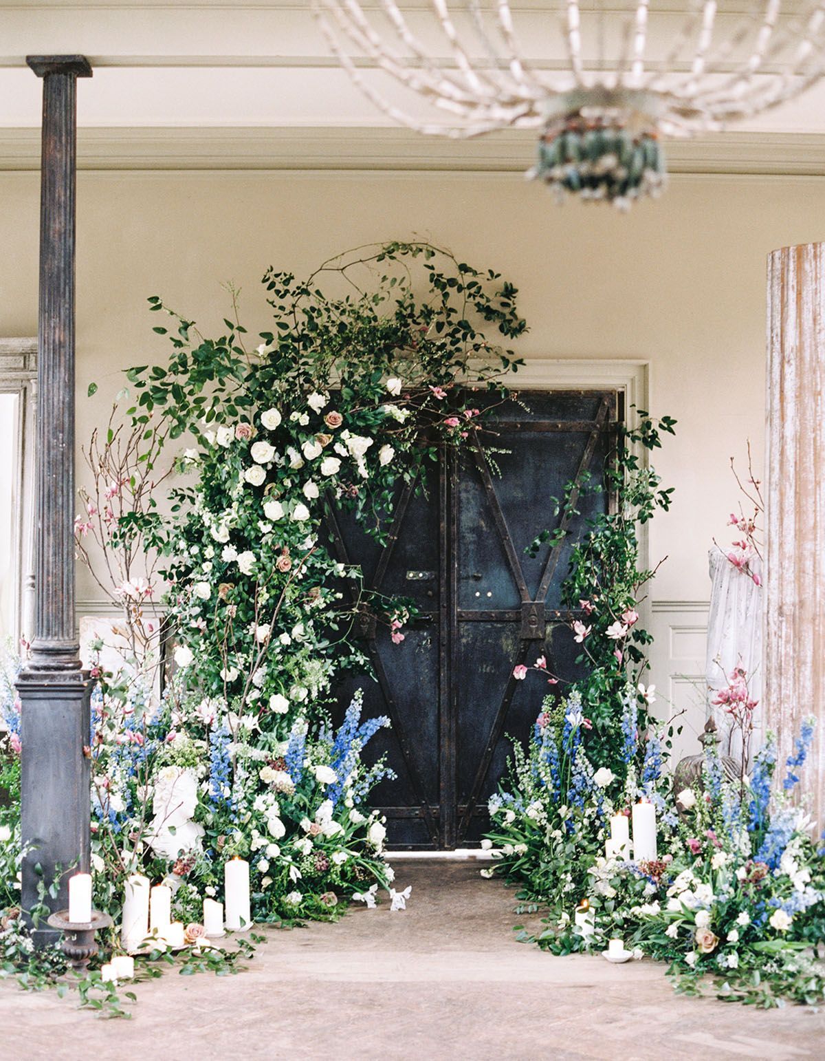 We're Head Over Heels for This Enchanting Secret Garden Meets Old World Editorial -   12 wedding Garden flowers
 ideas