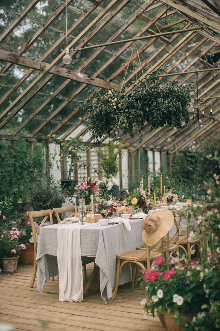 Secret Garden Wedding Inspiration at an 18th Century Irish Greenhouse -   12 wedding Garden flowers
 ideas