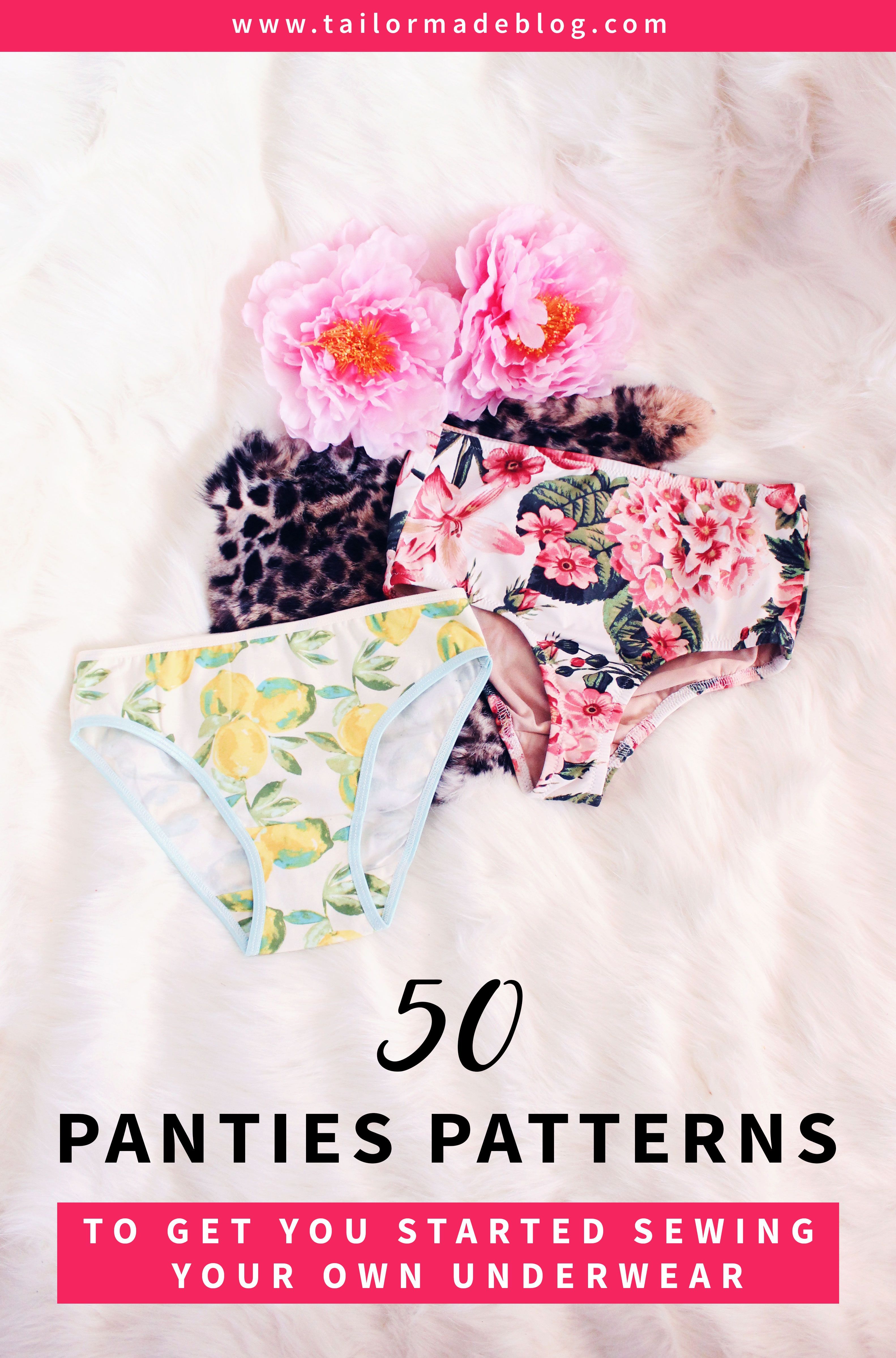 50-panties-patterns -   13 DIY Clothes Hipster free pattern ideas
