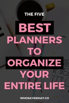 The 5 Best Planners For Organization + Taking Control Of Your Life -   13 Event Planning Organization planners
 ideas