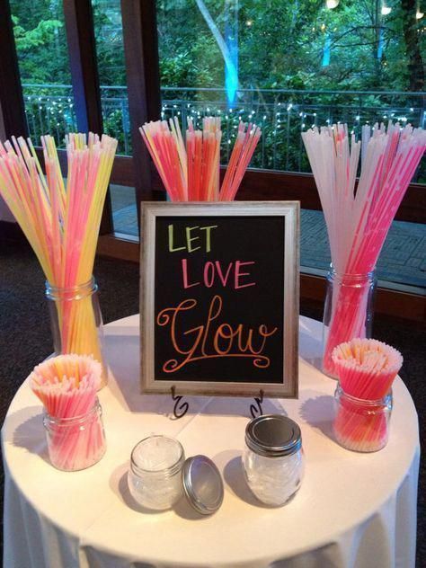 Let Love Glow Wedding Sign -   13 festival wedding Games ideas