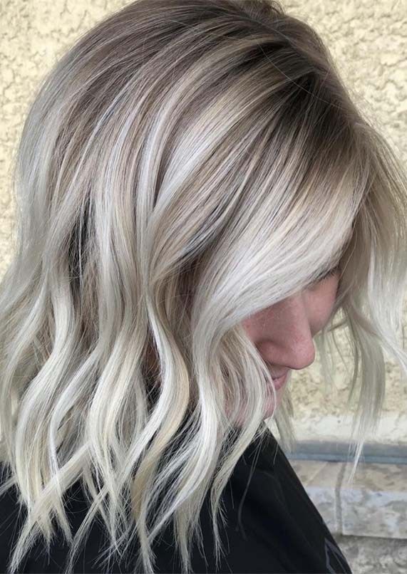 Gorgeous Vanilla Ice Blonde Hair Colors Highlights in 2019 -   13 hair Blonde 2019
 ideas