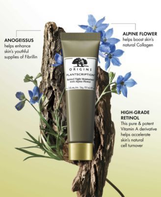 Origins Plantscription Retinol Night Moisturizer With Alpine Flower, 1 oz. -   13 makeup Night moisturizer
 ideas