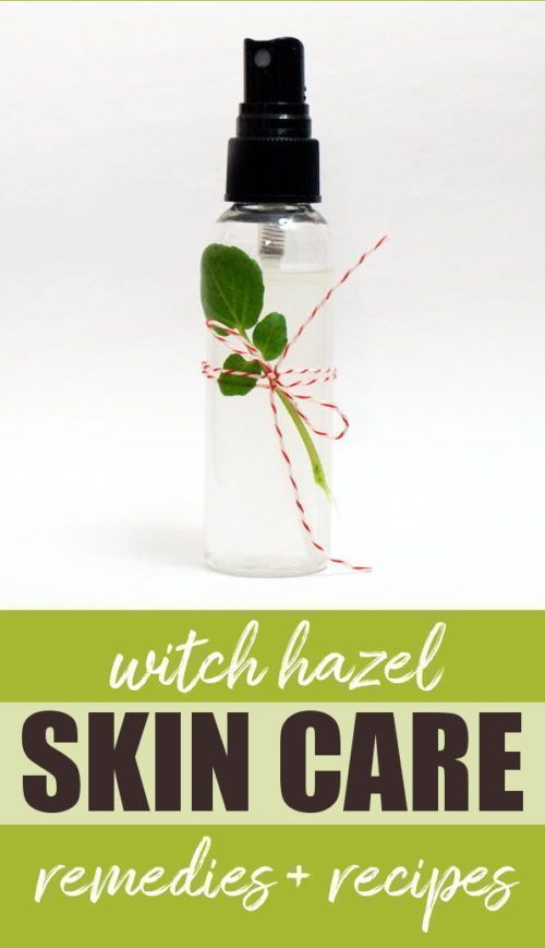 Uses for Witch Hazel Extract for Skin Health Plus 10 Recipe to Make Now! -   13 skin care Remedies tips
 ideas