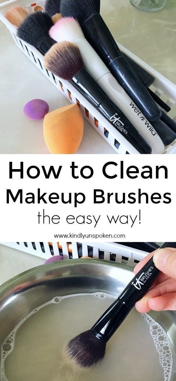 How to Best Clean Makeup Brushes -   14 beautiful makeup Brushes
 ideas
