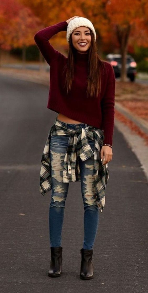 27 Cute Fall Outfits for Women -   14 DIY Clothes For Women winter
 ideas