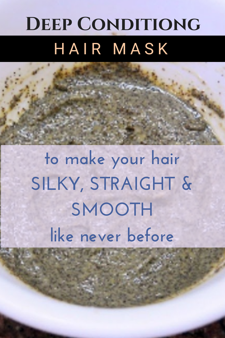Homemade Deep Conditioner To Make Your Hair Silky Straight !! -   14 hair Care deep conditioning
 ideas