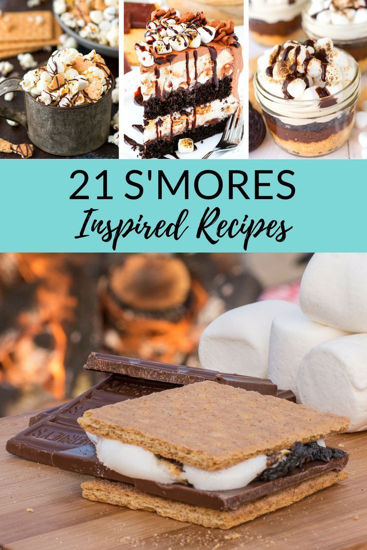 21 Creative S'mores Recipes for Summer All Year -   15 desserts Creative ovens
 ideas