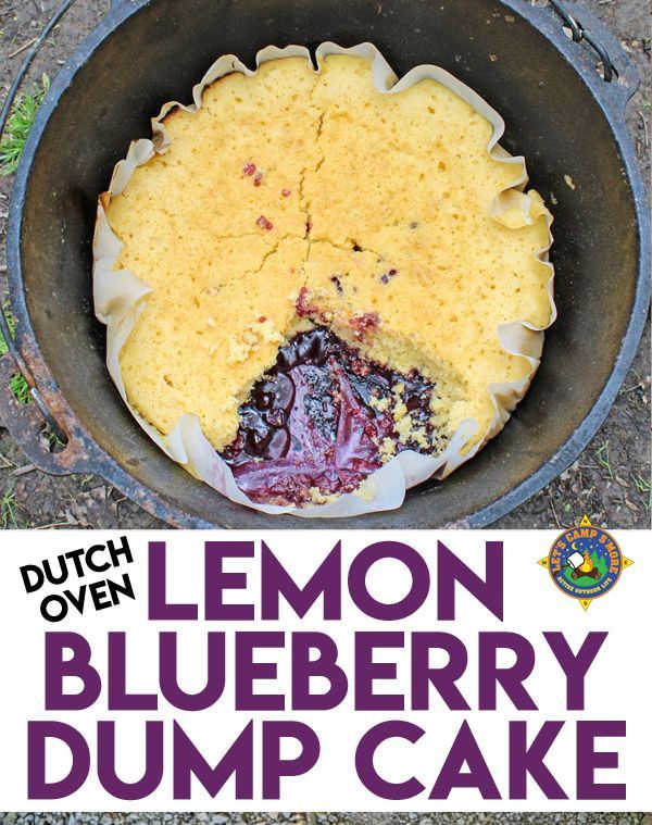 Lemon Blueberry Dump Cake -   15 desserts Creative ovens
 ideas