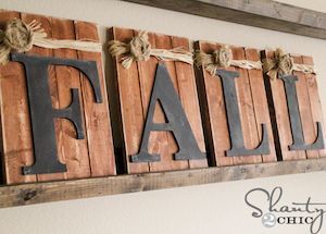 15 fall decor pallet
 ideas