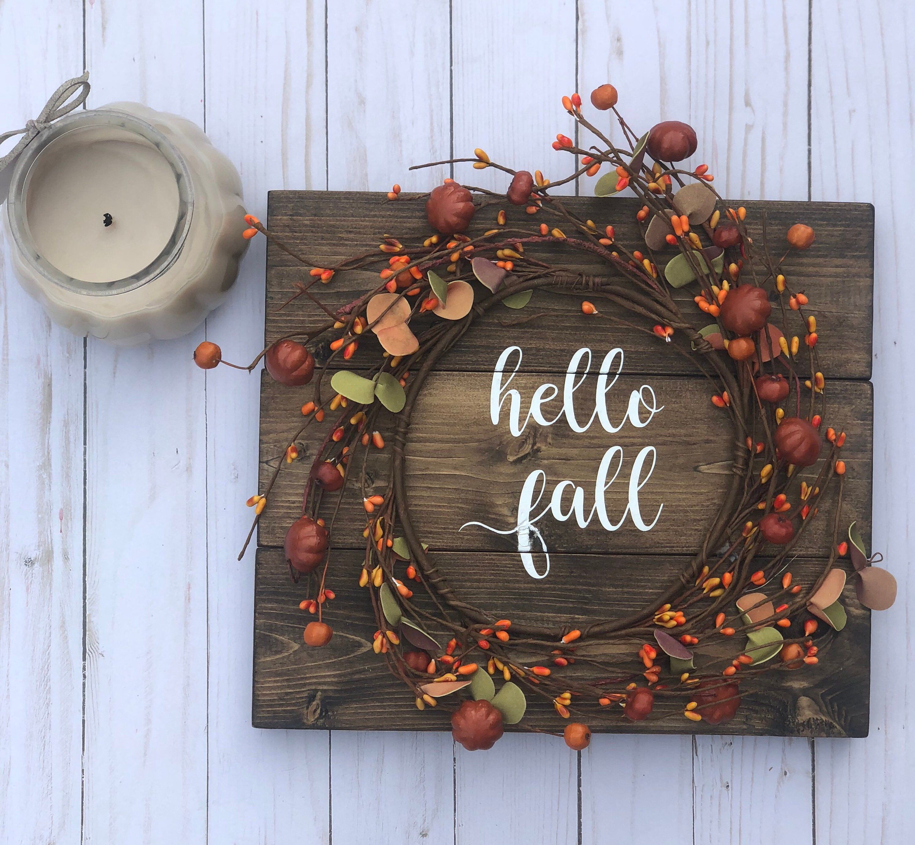 15 fall decor pallet
 ideas