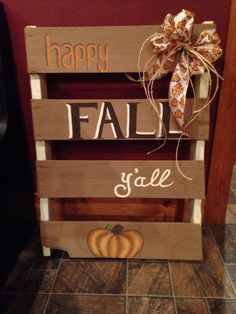 15 fall decor pallet
 ideas