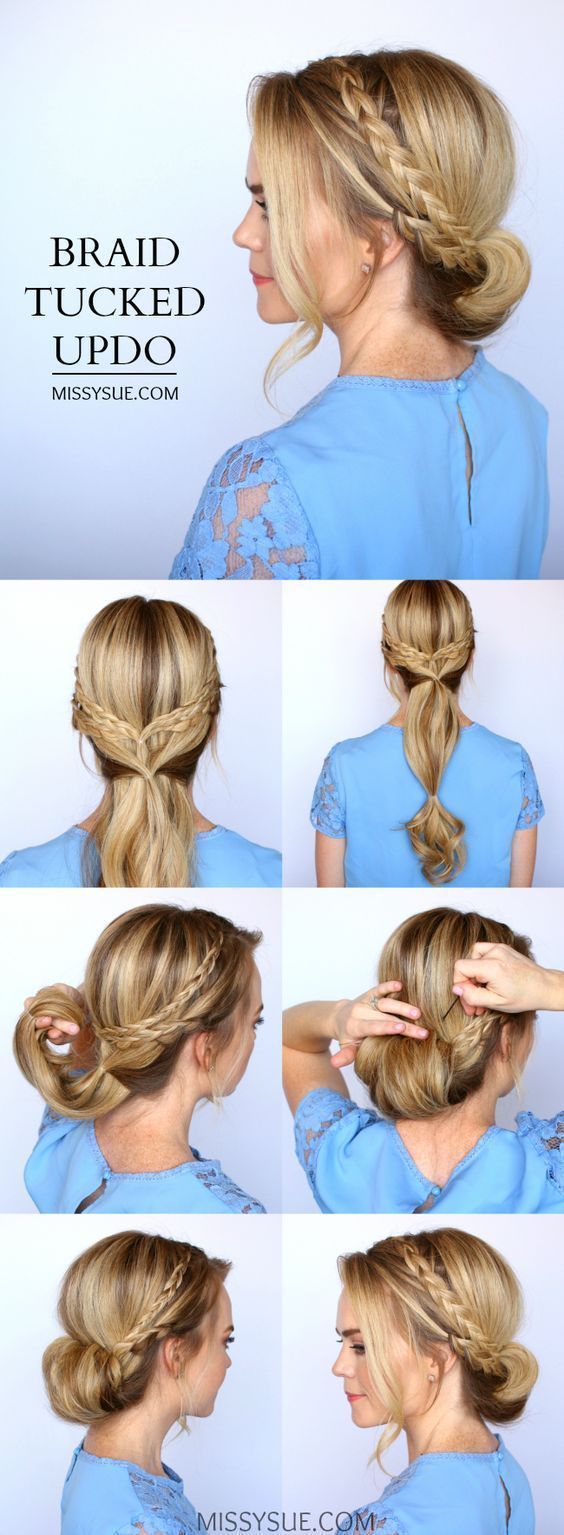 15 hairstyles Step By Step shoulder length
 ideas