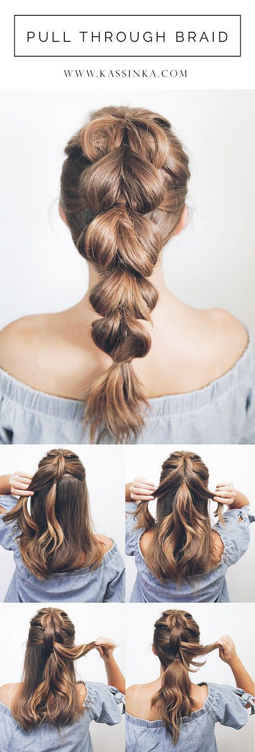 15 hairstyles Step By Step shoulder length
 ideas