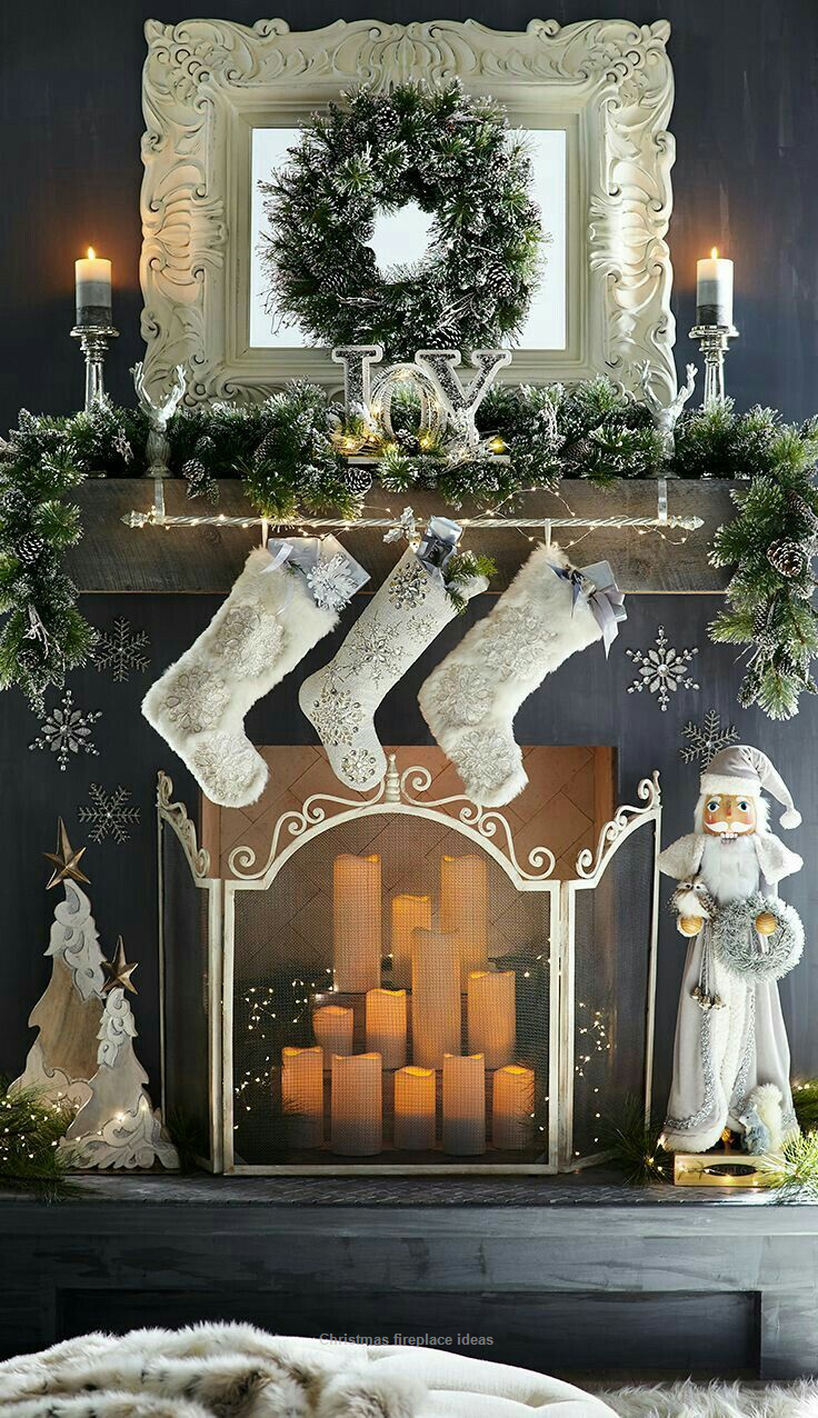 24 Christmas Fireplace Decorations, Know That You Should Not Do -   15 holiday Decorations mantel
 ideas