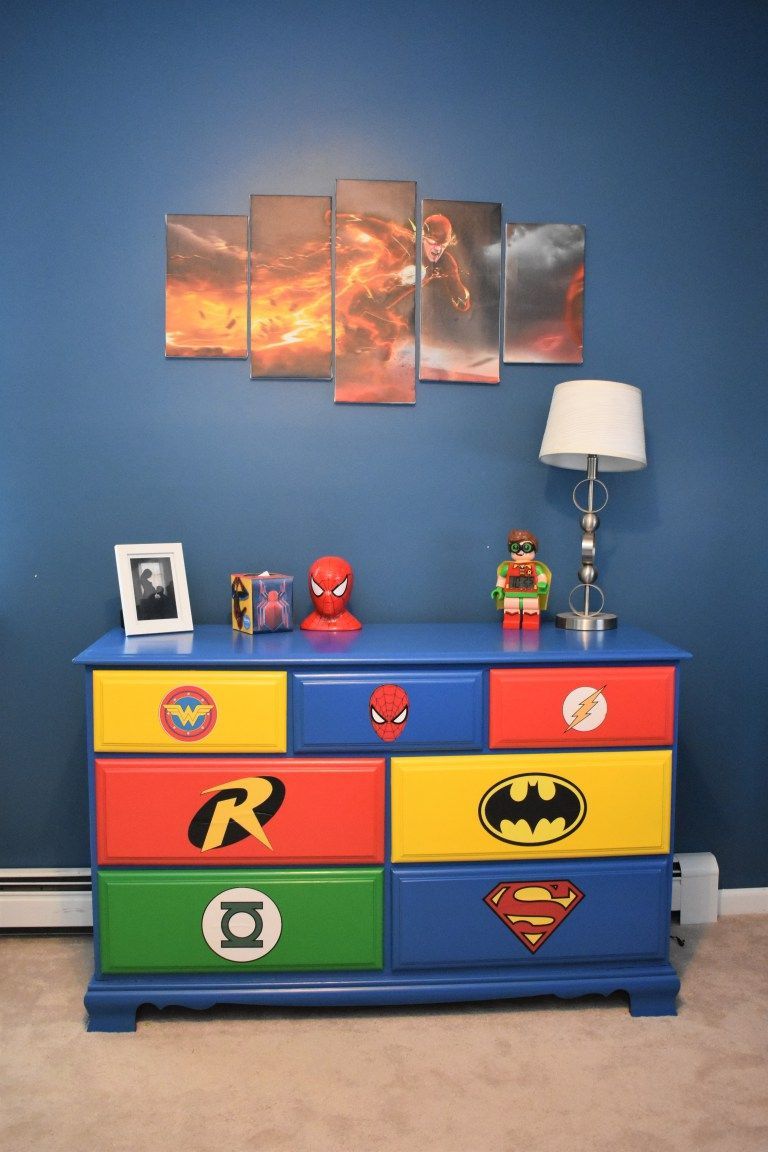 Do It Yourself: Superhero Room DIY Redeux on a Budget -   15 room decor Kids budget
 ideas