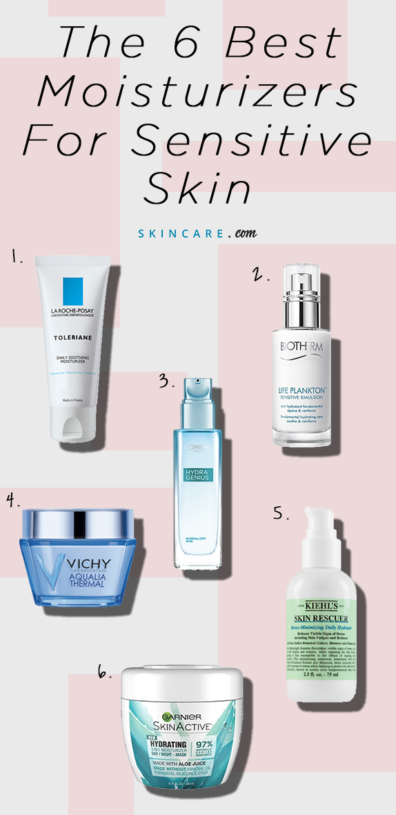 The 6 Best Moisturizers for Sensitive Skin -   15 skin care Sensitive products
 ideas