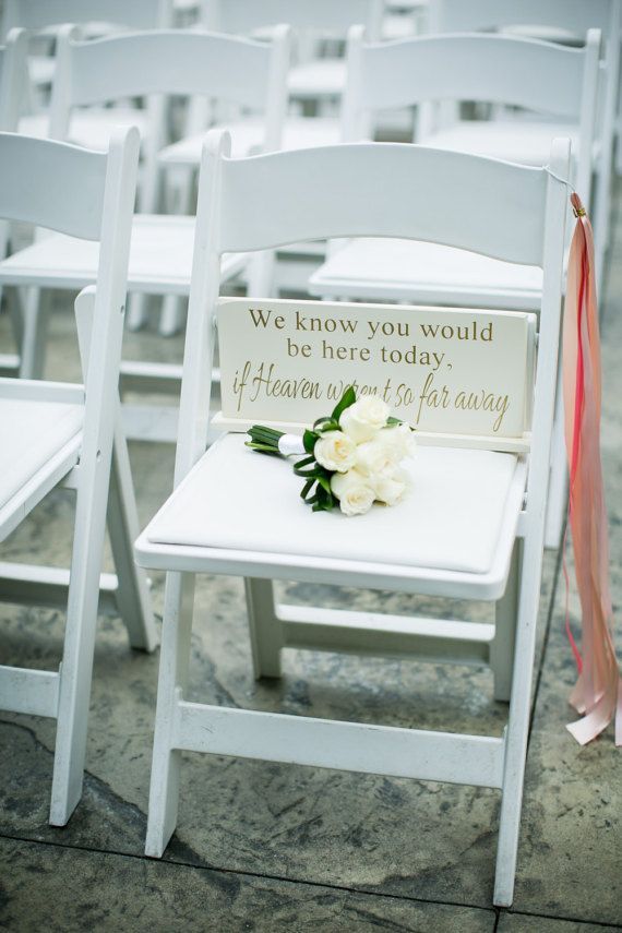 15 wedding Signs in memory
 ideas