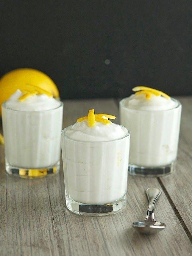 Coconut Lemon Mousse (Paleo, Raw & Vegan) -   16 desserts Vegan mousse
 ideas