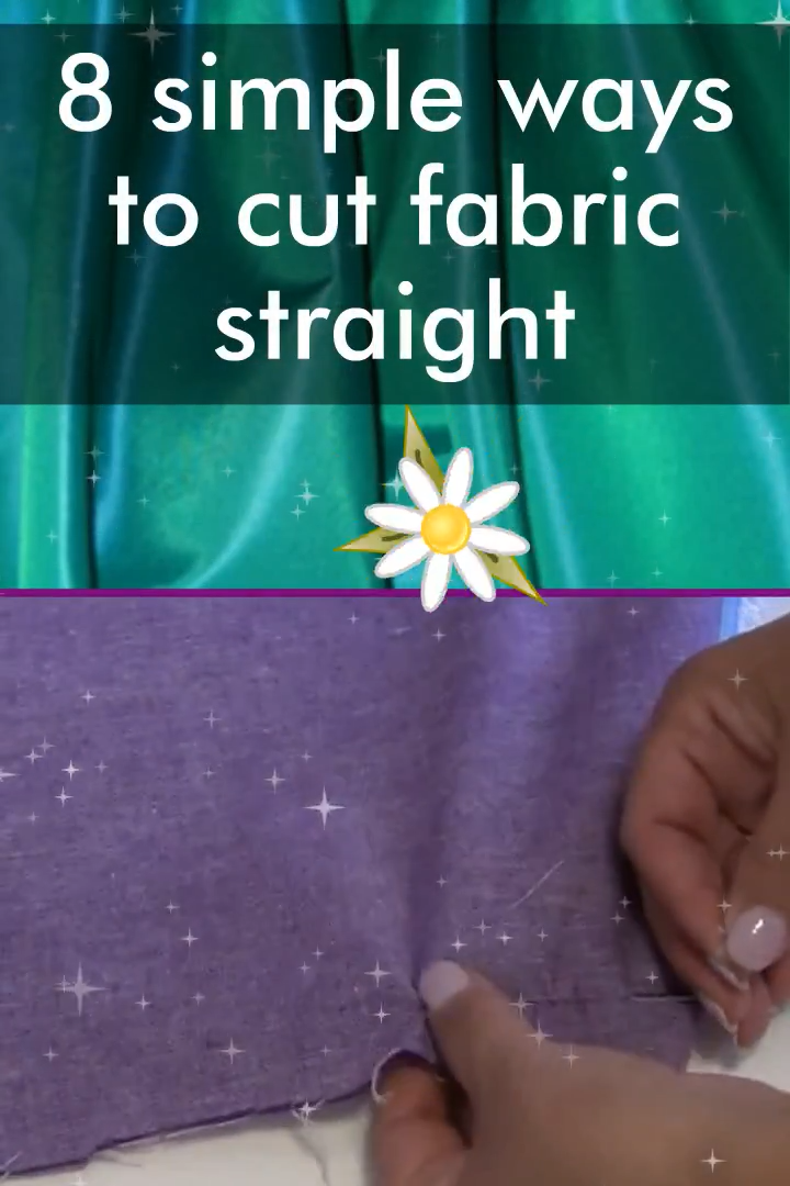 How to cut fabric straight -   16 diy projects Videos clothes
 ideas