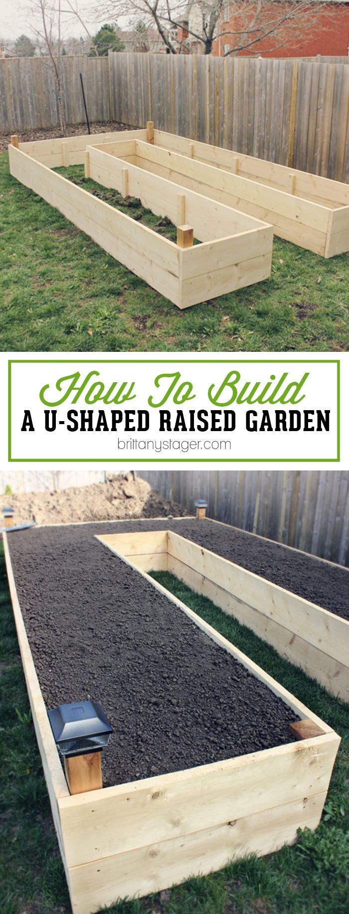 How to Build A U-Shaped Raised Garden Bed -   16 garden design Drawing raised beds
 ideas