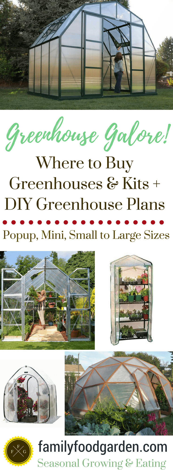 Greenhouse Kits: Mini, Small, DIY Greenhouses -   16 garden design Small greenhouses ideas