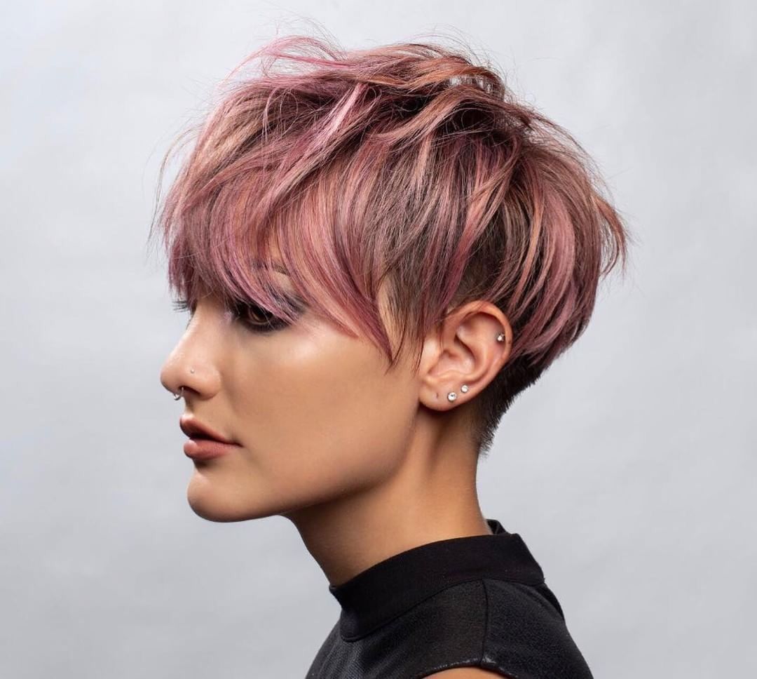 16 hair Pink pixie
 ideas