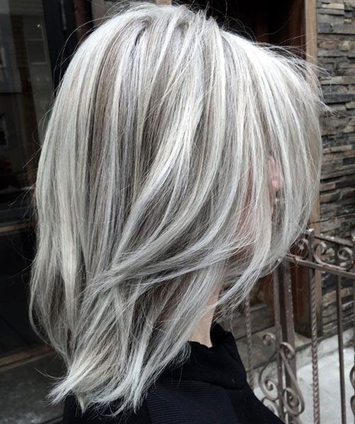 16 hair White highlights
 ideas