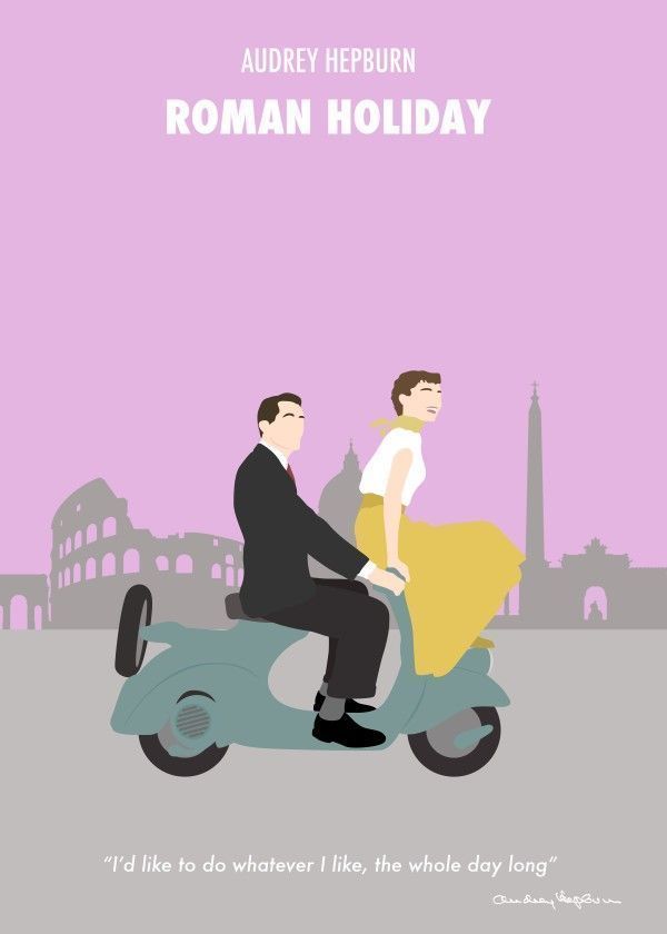 Roman Holiday - Minimalist Aud... by Posteritty Prints | metal posters -   16 holiday Poster vintage
 ideas