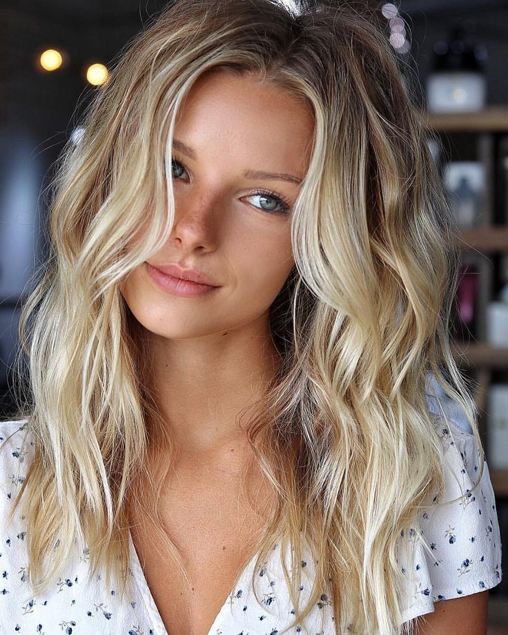 Nuances de blond : Want my hair to look like that with the wave (style) -   16 long style waves
 ideas