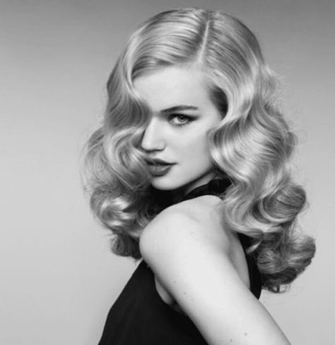 How To Create A Classic Hollywood Waves Hair Style -   16 long style waves
 ideas