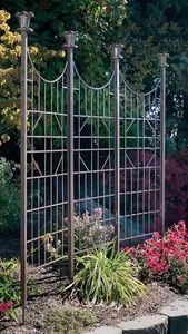 Large Garden Trellis Wrought Iron Metal Wall Screen -   16 metal garden trellis
 ideas