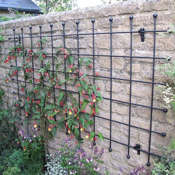 Harrod Decorative Wall Trellis Panels - Straight Trellis -   16 metal garden trellis
 ideas