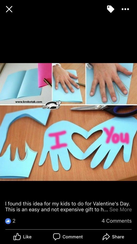DIY 'I Love You Card' for Mothers Day -   17 diy basteln liebe
 ideas
