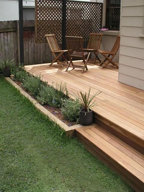 15+ Outdoor Deck Ideas for Better Backyard Entertaining -   17 garden design Simple decks
 ideas