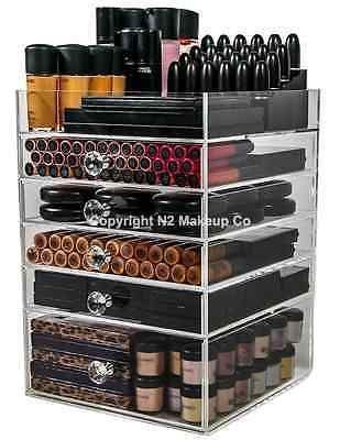 Details about Acrylic Makeup Organizer Cube | Clear Drawer Storage Box Holder for Cosmetics -   17 makeup Storage box ideas