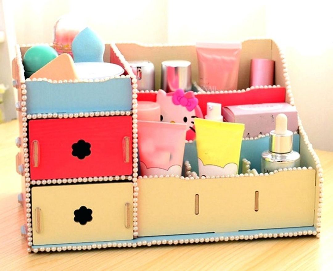 33 Most Creative DIY Storage That Will Enhance Your Home While Christmas -   17 makeup Storage box ideas