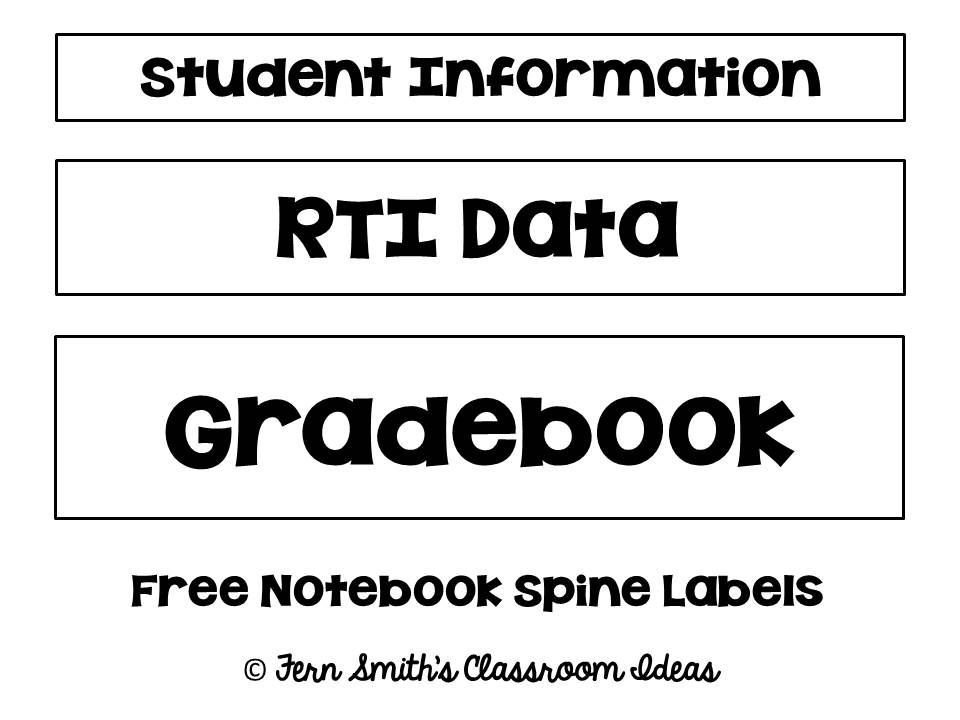 17 subjects Labels for notebooks
 ideas