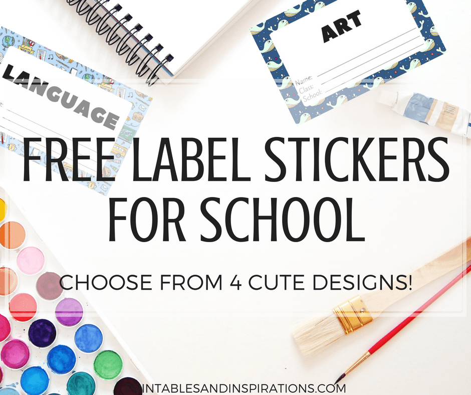 17 subjects Labels for notebooks
 ideas